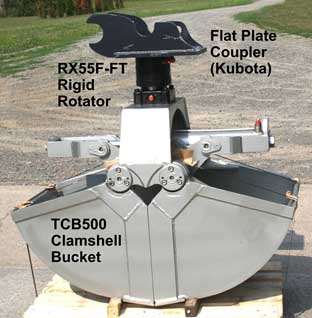 Grapple Hydraulic Rigid Rotators