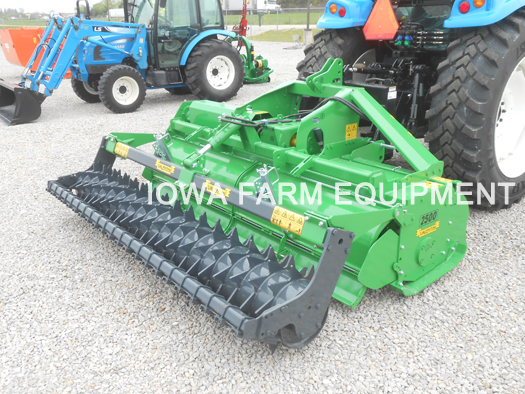 Rotary Tiller with Packer Roller